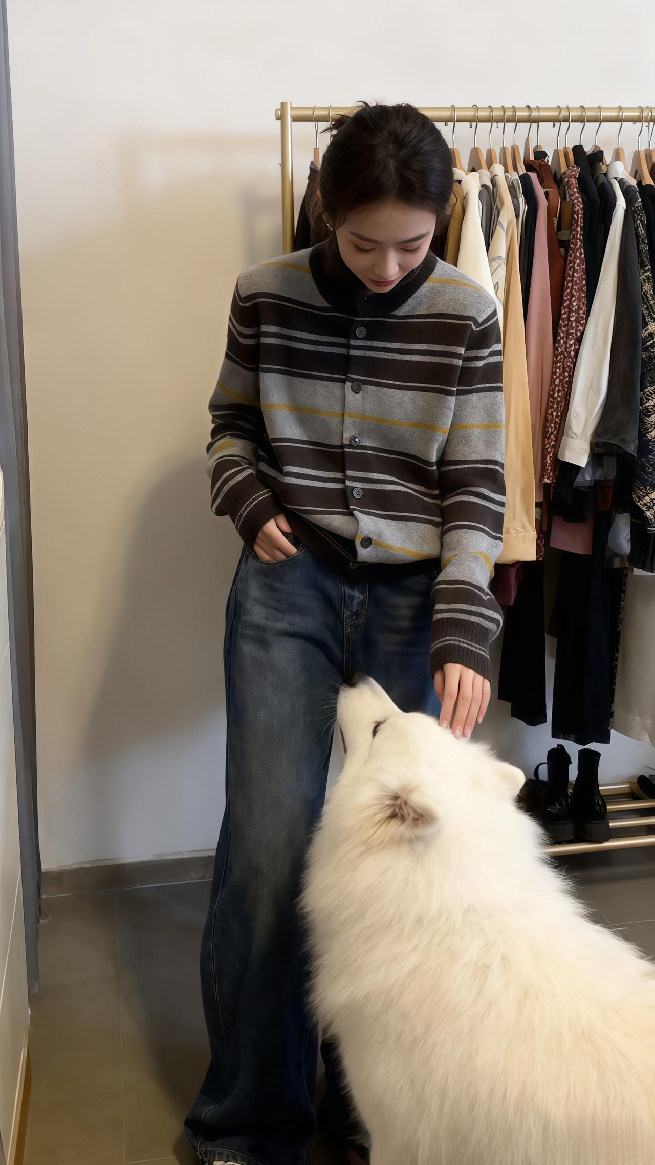 穿搭 美出新高度 日常分享 怎么这么好看 针织衫