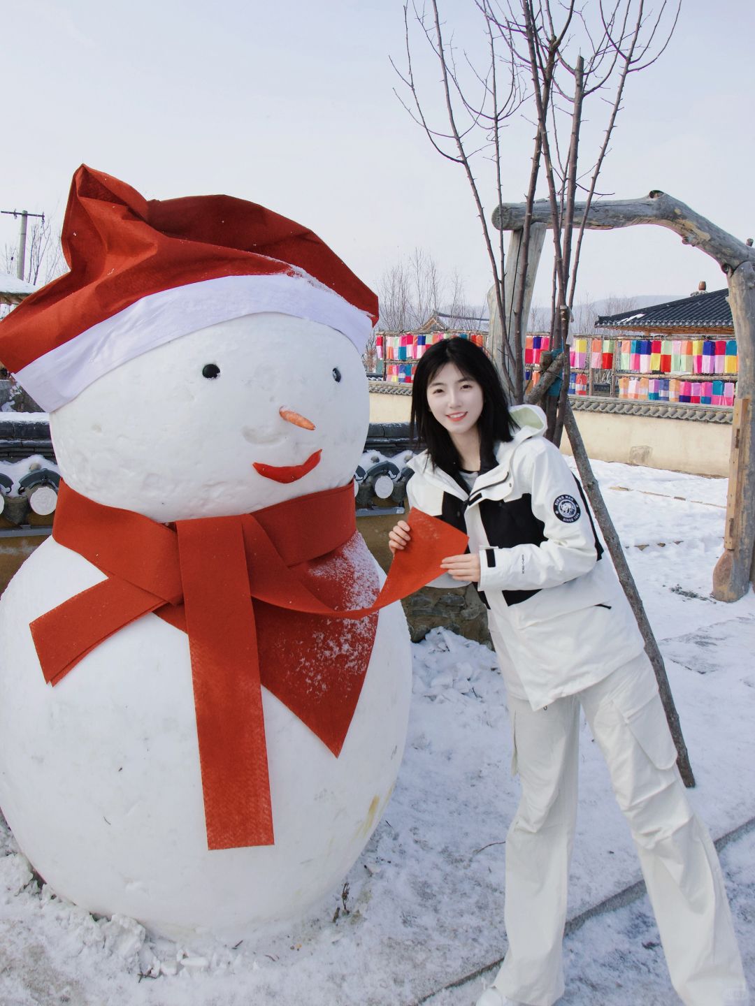 ⛄️比我还高的雪人