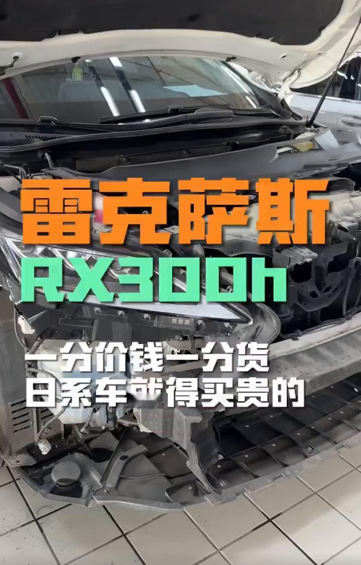 雷克萨斯RX300h。
在一分价钱一分货上，日系车做的真是没毛病。我劝有些兄弟们