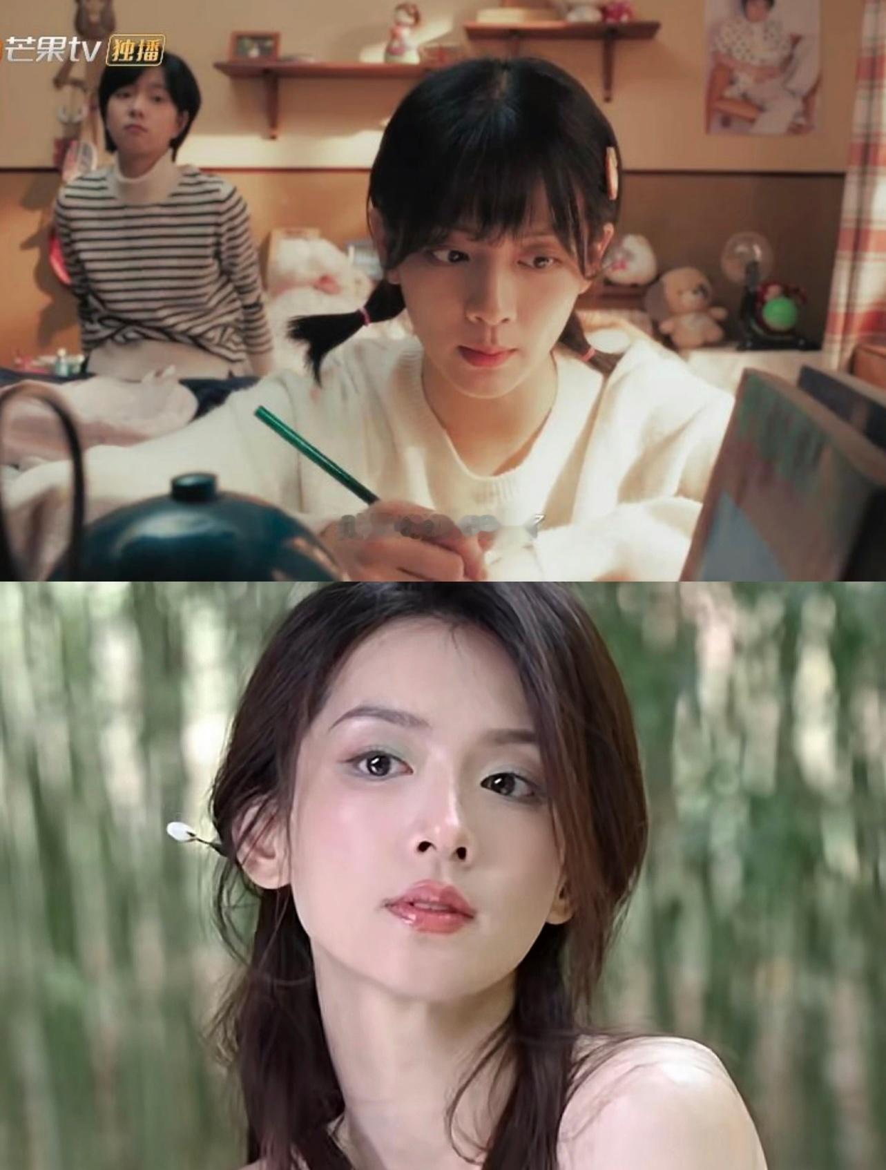 #陈昊宇四年前后对比照# 陈昊宇四年前出演《我才不要和你做朋友呢》的李青桐和四年
