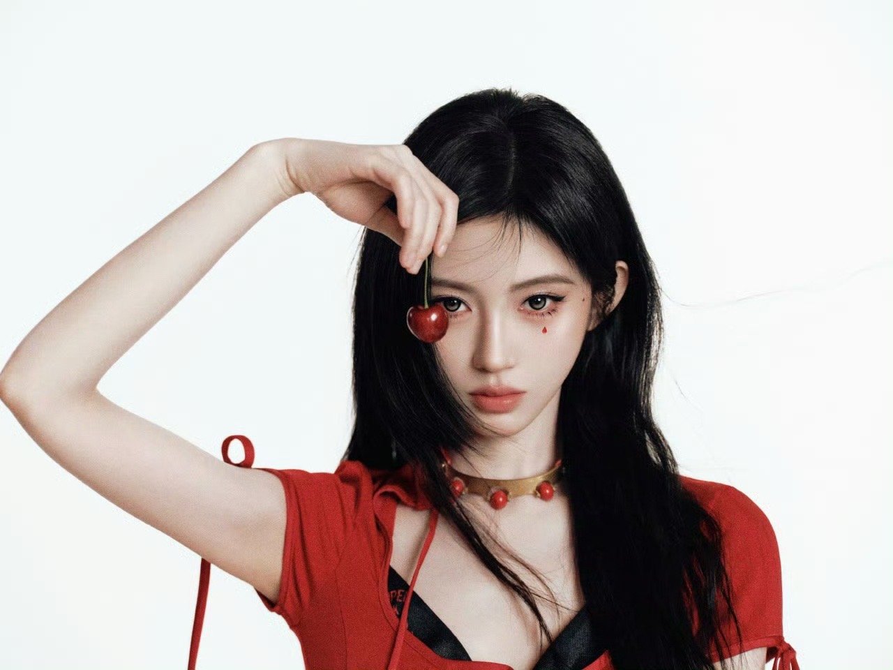 鞠婧祎泪钻鞠婧祎泪钻妆 宝宝美 