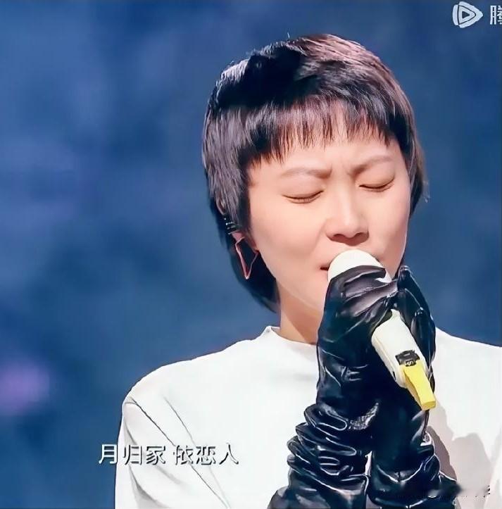 说句不怕得罪人的话，
“湾区升明月”晚会上，
窦靖童真的没必要模仿王菲，因为她唱