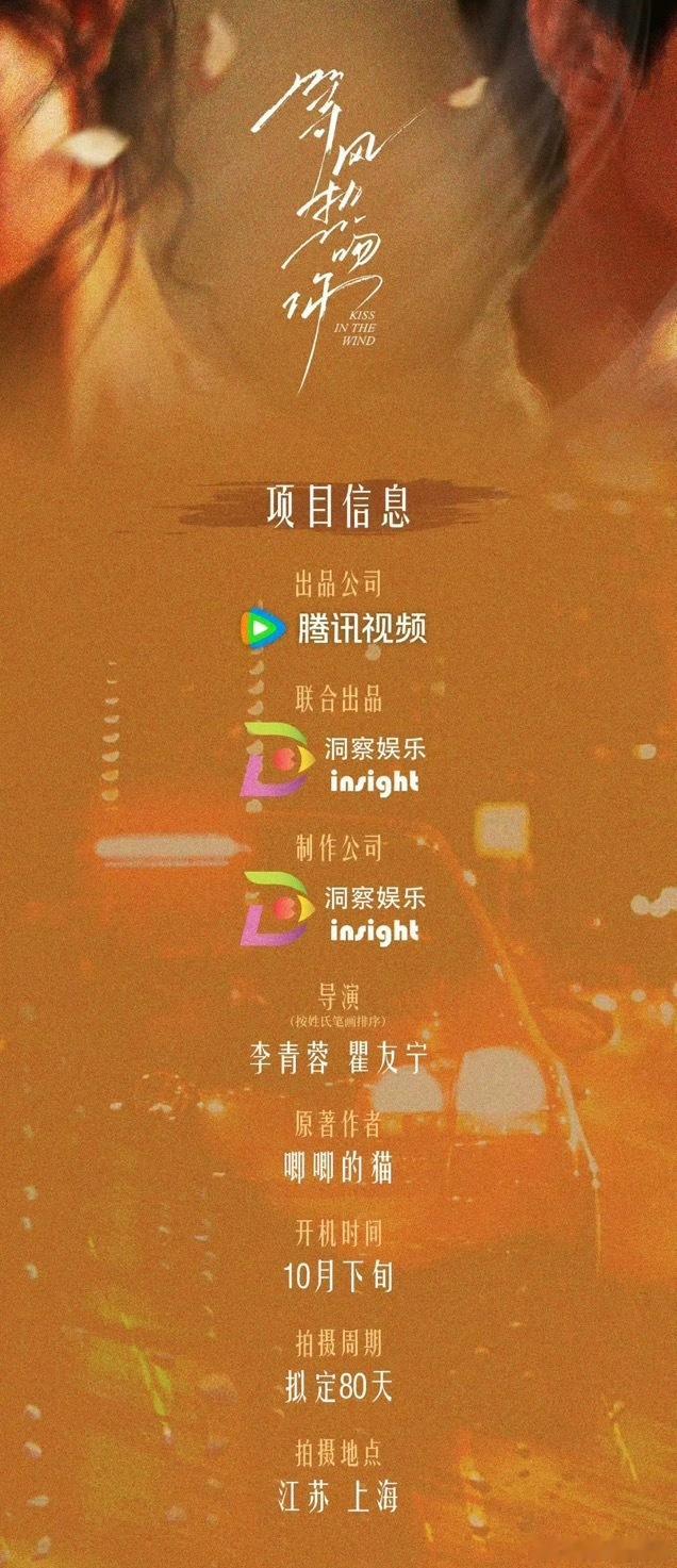 等风热吻你导演也要平番吗 等风热吻你导演也要平番吗，所有项目信息都标注了“按姓氏
