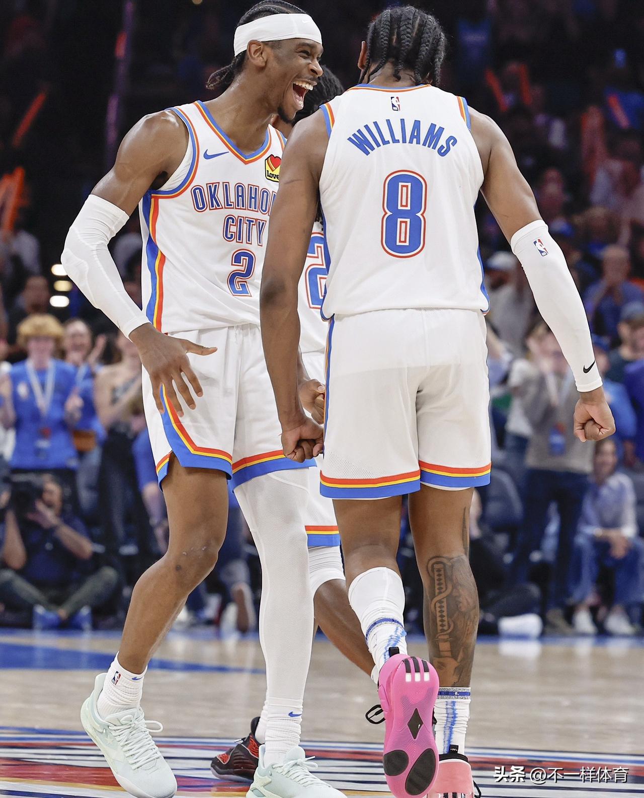 雷霆队迎来完整首发阵容，亚历山大30分，杰伦.威廉姆斯22分，霍姆格伦16分，N