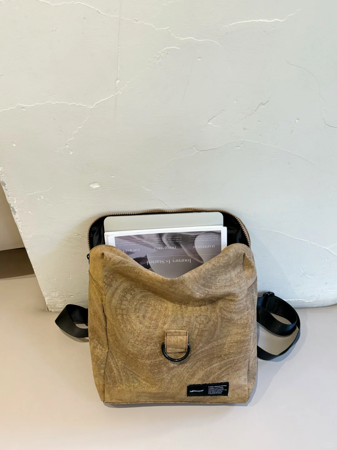 很难不爱！定制的🍂落叶棕双肩包质感贼好
