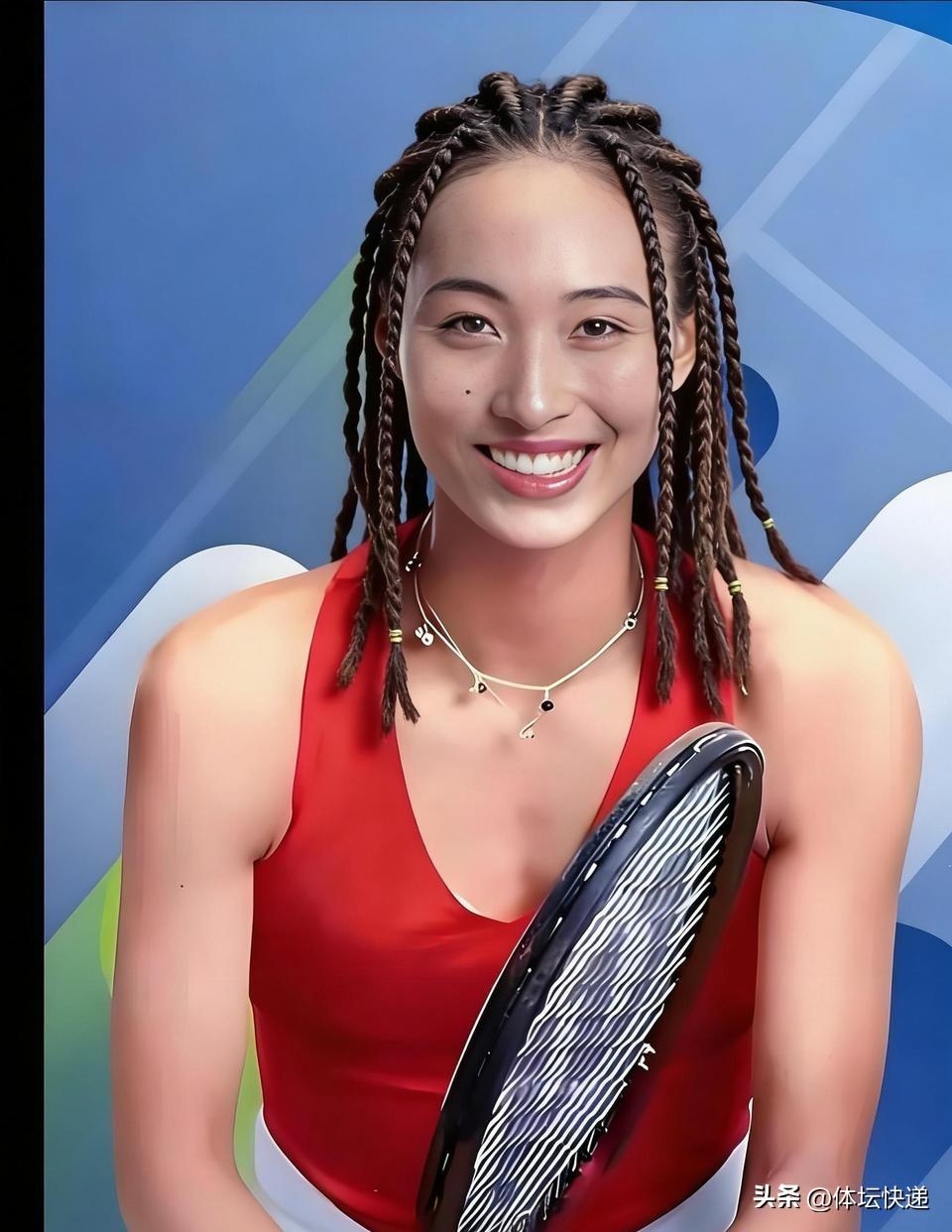 Al给郑钦文设计的发型，不知道你最中意哪个？郑钦文会中意吗？