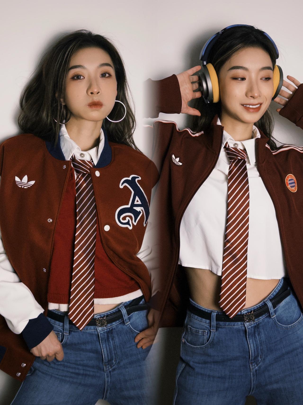 学弟学妹抄作业时记得喊“Mia san Mia” 学院风 ootd穿搭 拜仁 阿
