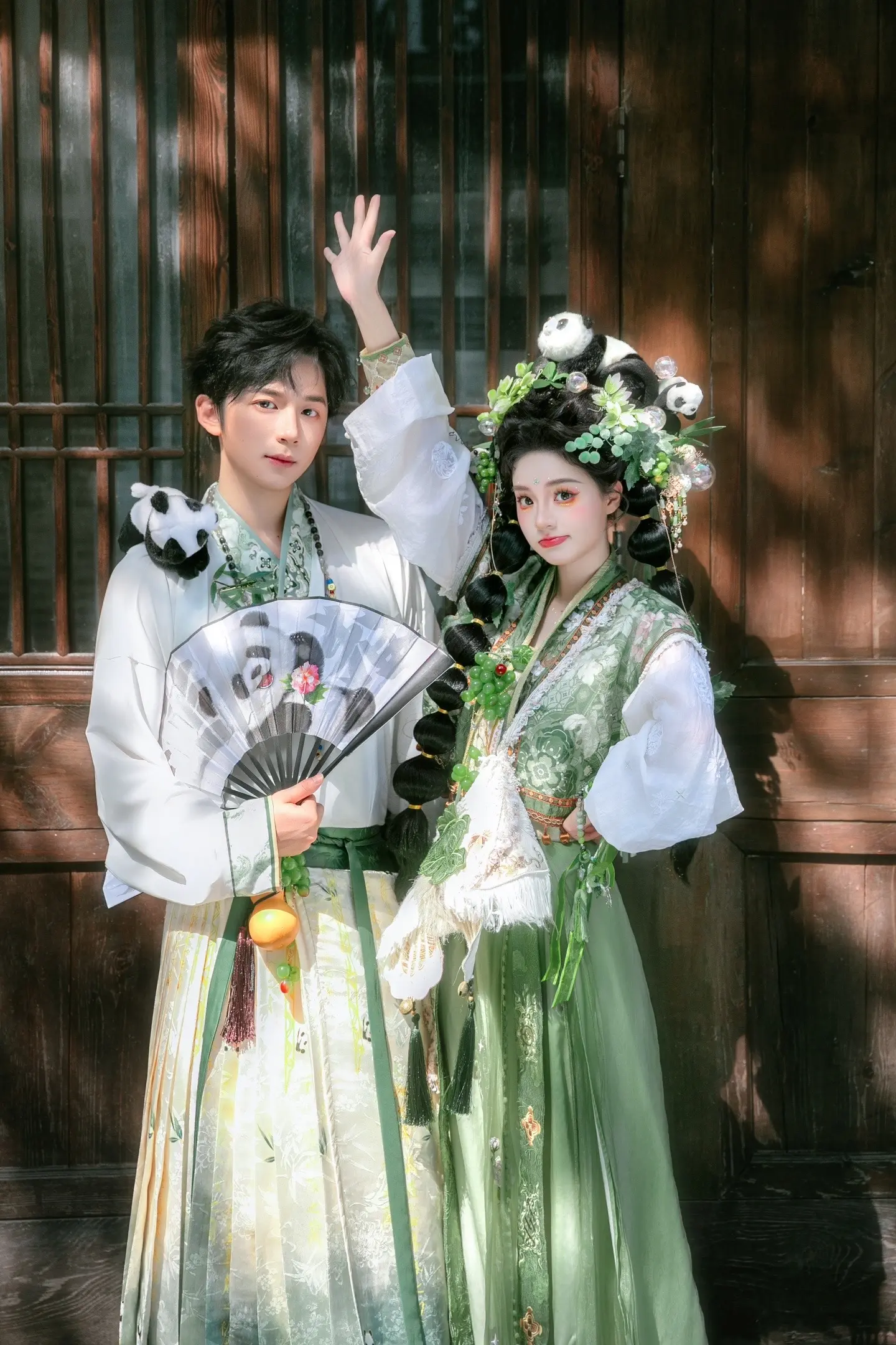 带着男朋友去成都拍大熊猫啦！