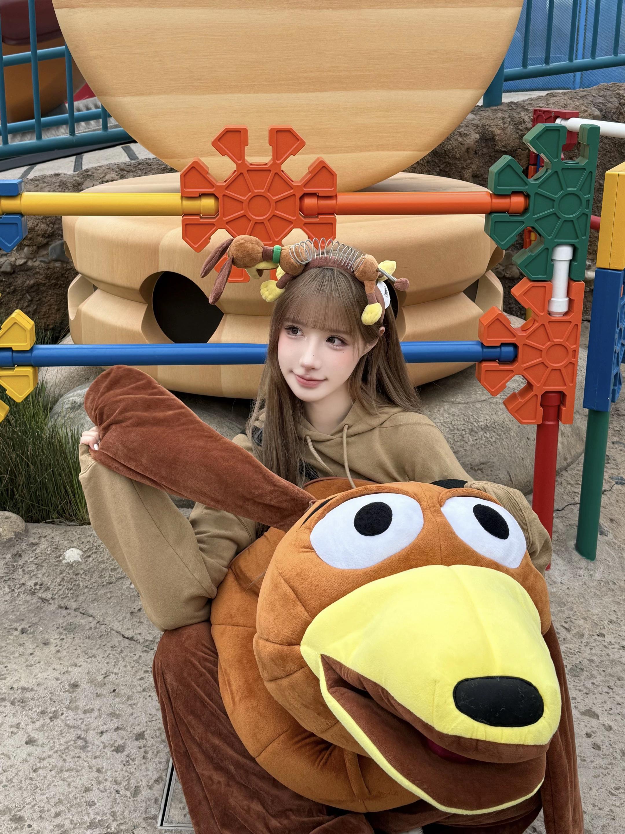 今天去迪士尼不当人了🦮