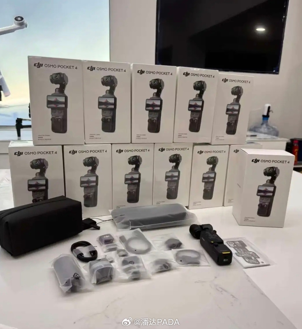 大疆Pocket4已经到店了？包装盒来看，标准版和3代差别不是特别大，我估摸着就