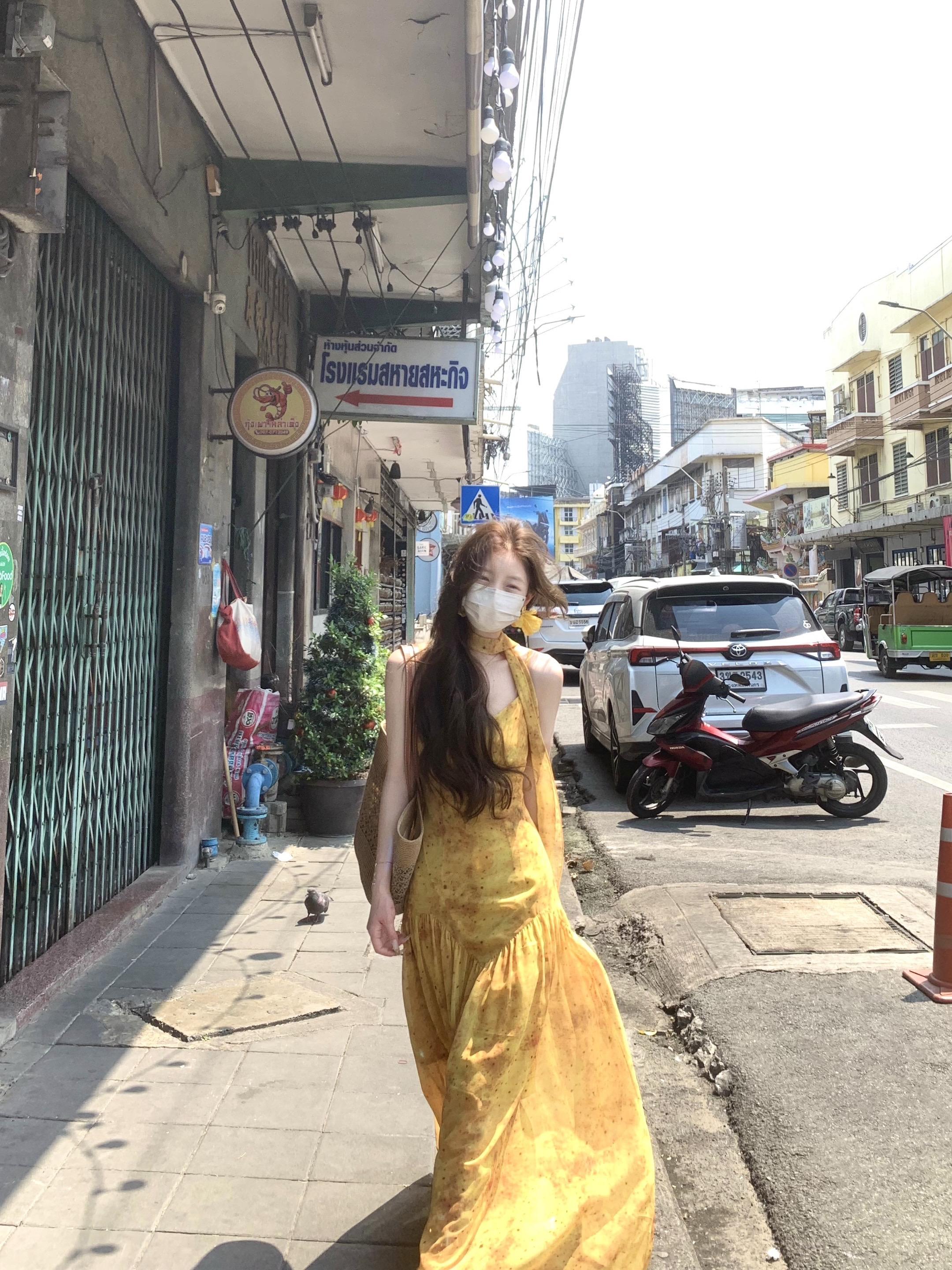 曼谷 夏季穿搭 氛围感 连衣裙 气质穿搭