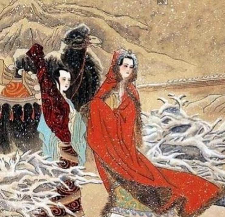 隋朝，14岁的义成公主被嫁给了65岁的老可汗，新婚之夜，老可汗丝毫不怜惜年幼的公