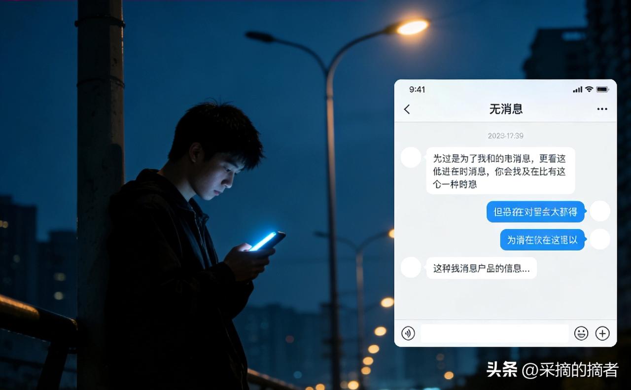 男人你沦陷了，都是从“太把女人当回事”开始的。

第一步：主动发消息——你输了。