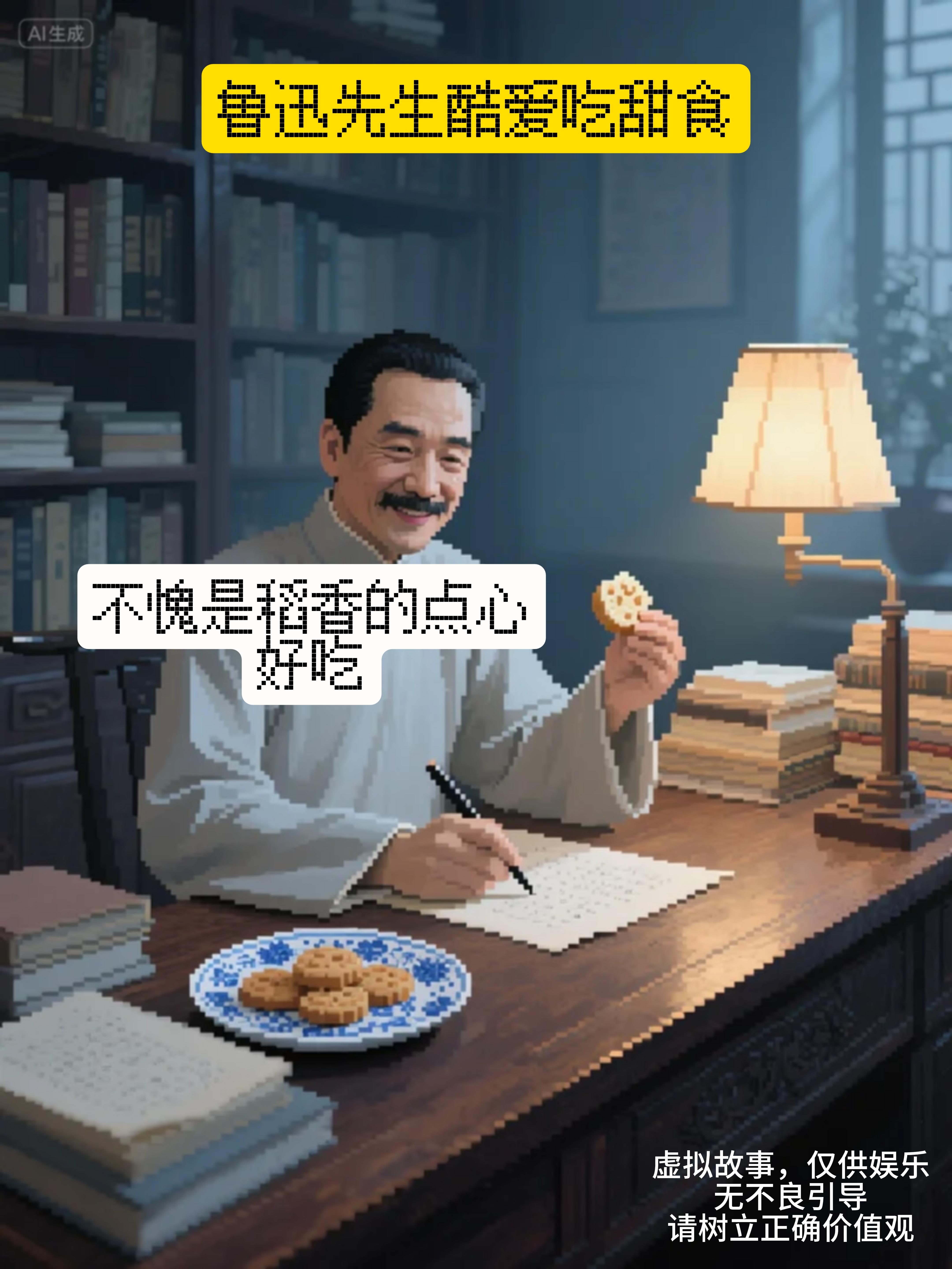 没想到你是这样的鲁迅……。