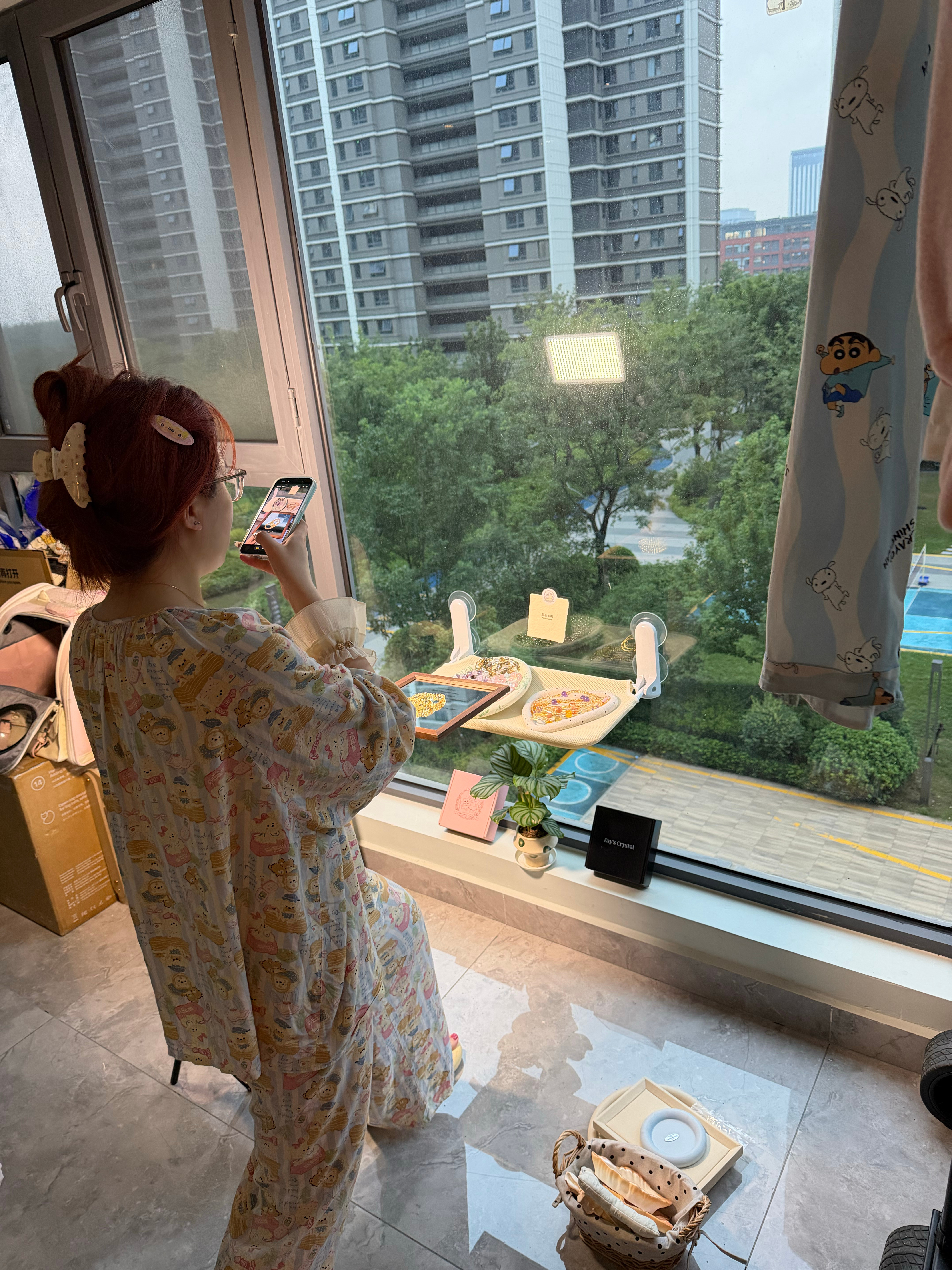 甜心小帆出外景了知道吧（自家阳台版 