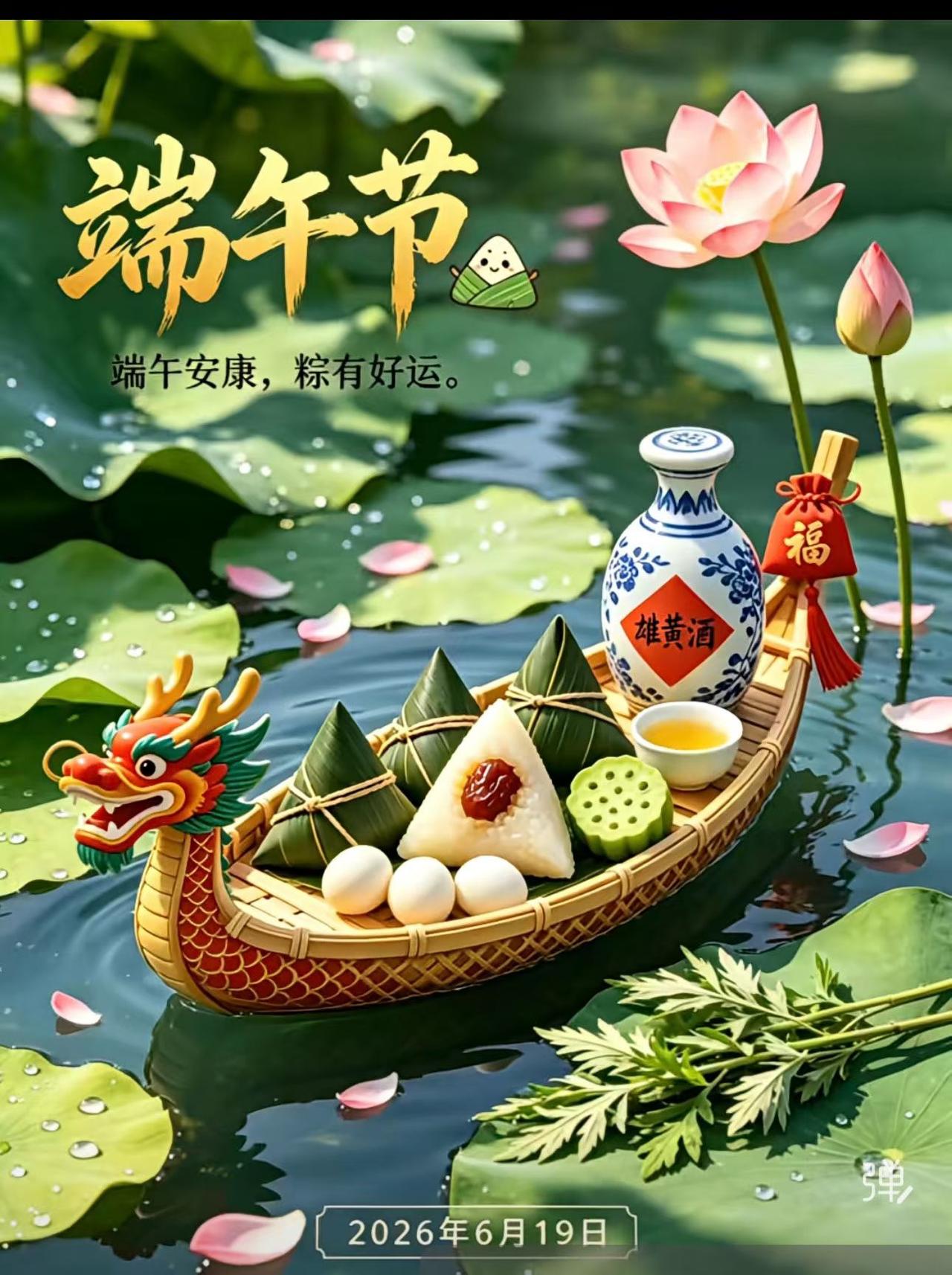 祝端午安康（顾焕章）！

  今日端午节，我已年逾九旬，仍能高兴的看到许多祝福之