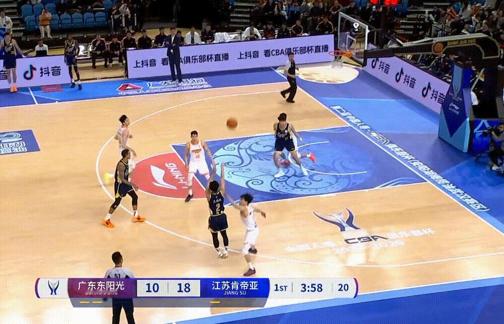 奎因这补篮没进把我看呆了，下午场广东队进攻还得找找状态啊 cba俱乐部杯赛