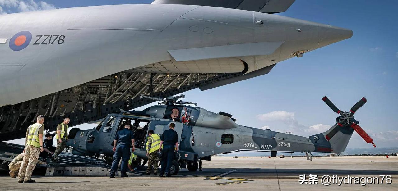🇬🇧2026年3月6日，英国皇家海军第815航空中队的两架“野猫”直升机交付