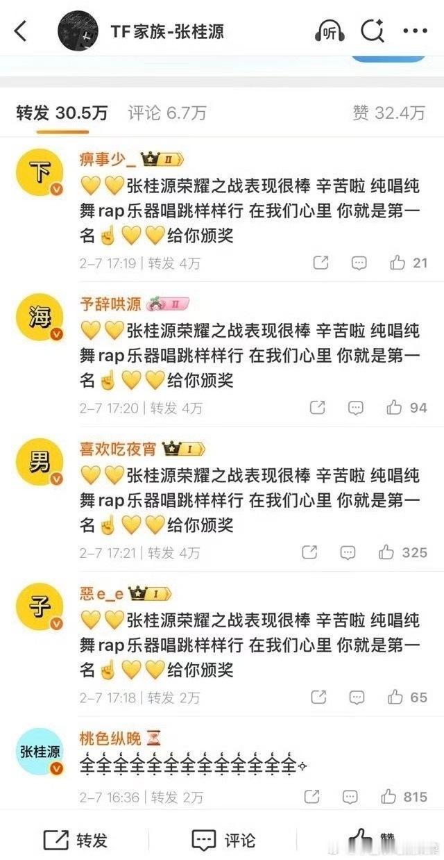 tg 张桂源家排字 
