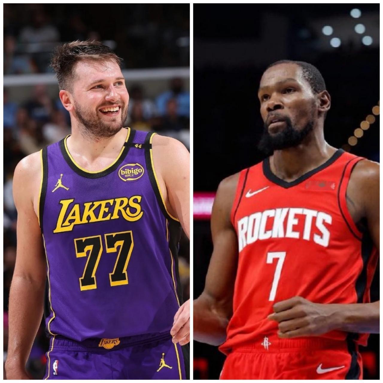 火箭天塌了，杜兰特因伤缺席季后赛首场比赛，更糟糕的是东契奇有望首轮复出！

昨天