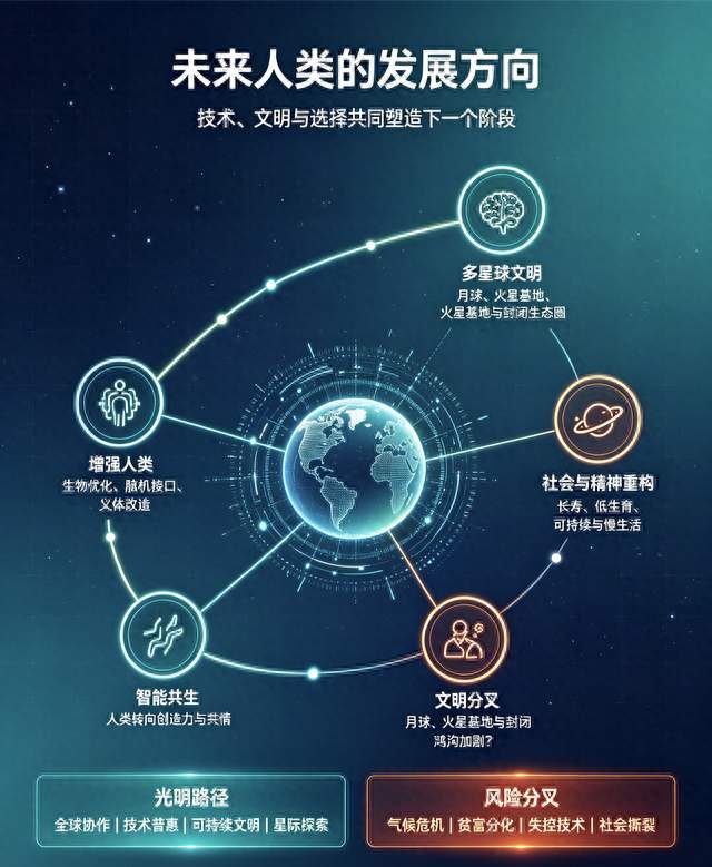 未来人类的发展方向会是怎样的？
