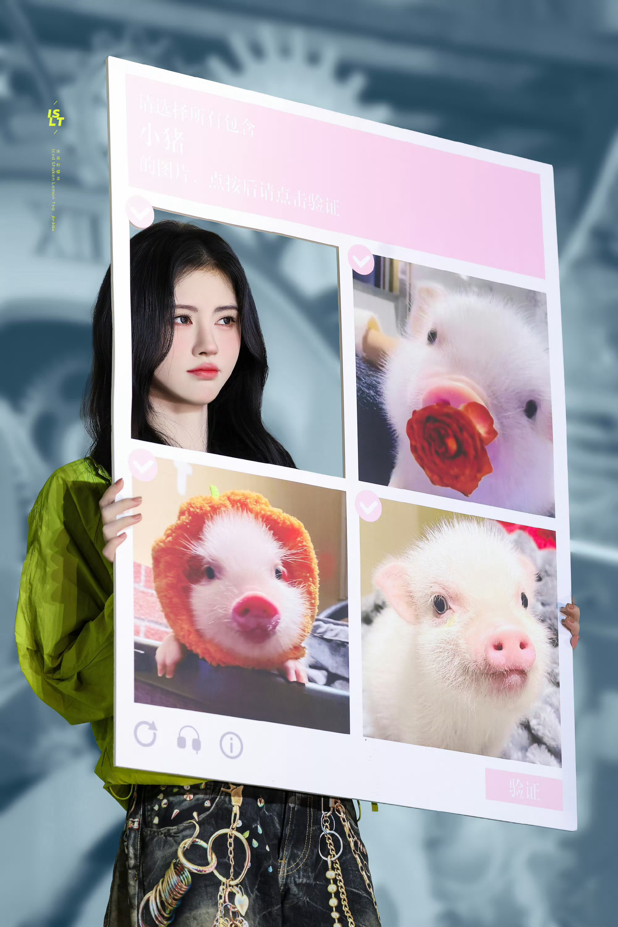鞠婧祎 jjy鞠婧祎苏绿夏 jjy鞠婧祎万花世界 “在吹落叶 在刮小风 在下小雨