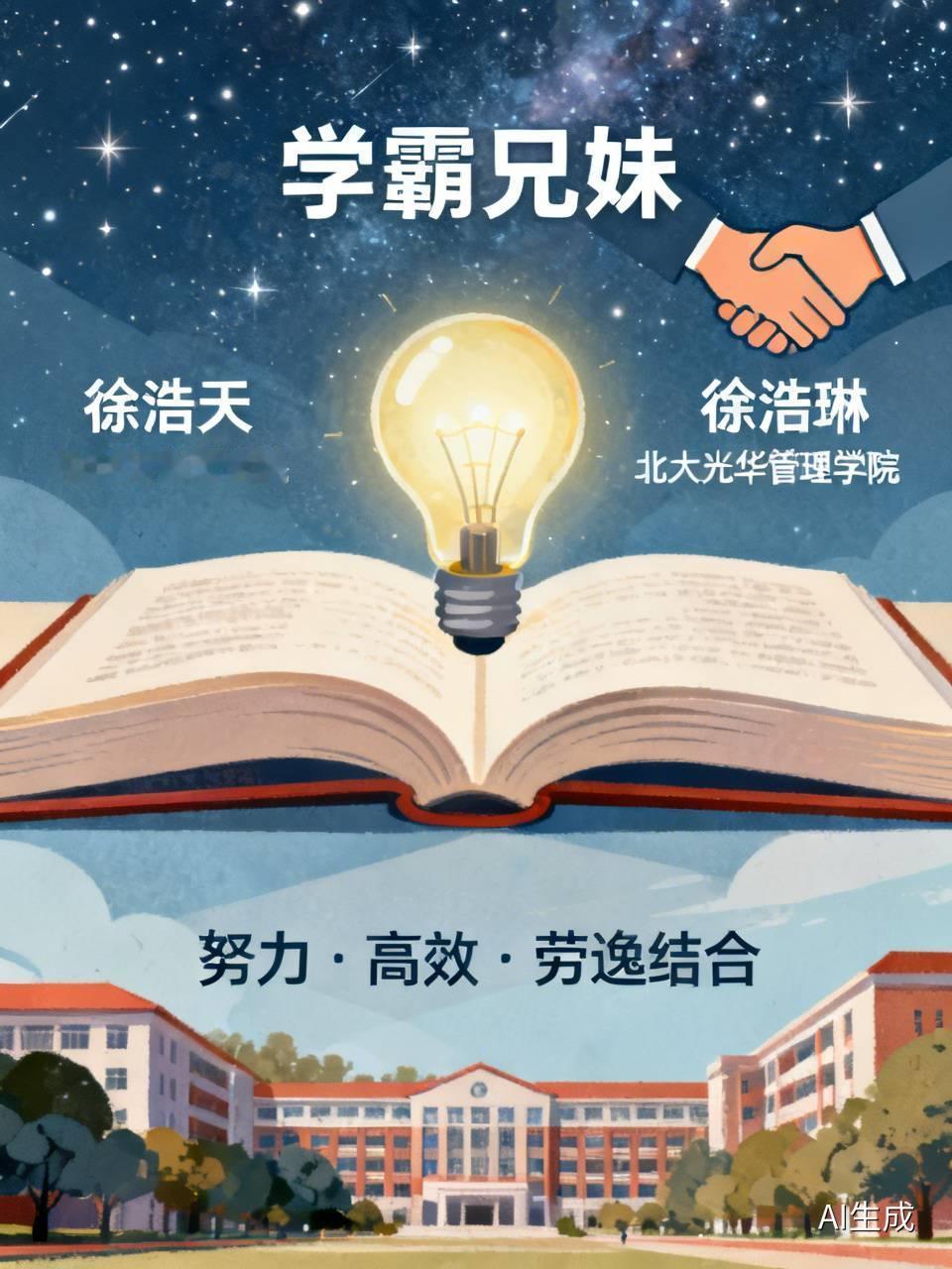 安徽池州这对学霸兄妹太惊艳！17岁哥哥徐浩天688分被中科大物理学院录取，15岁