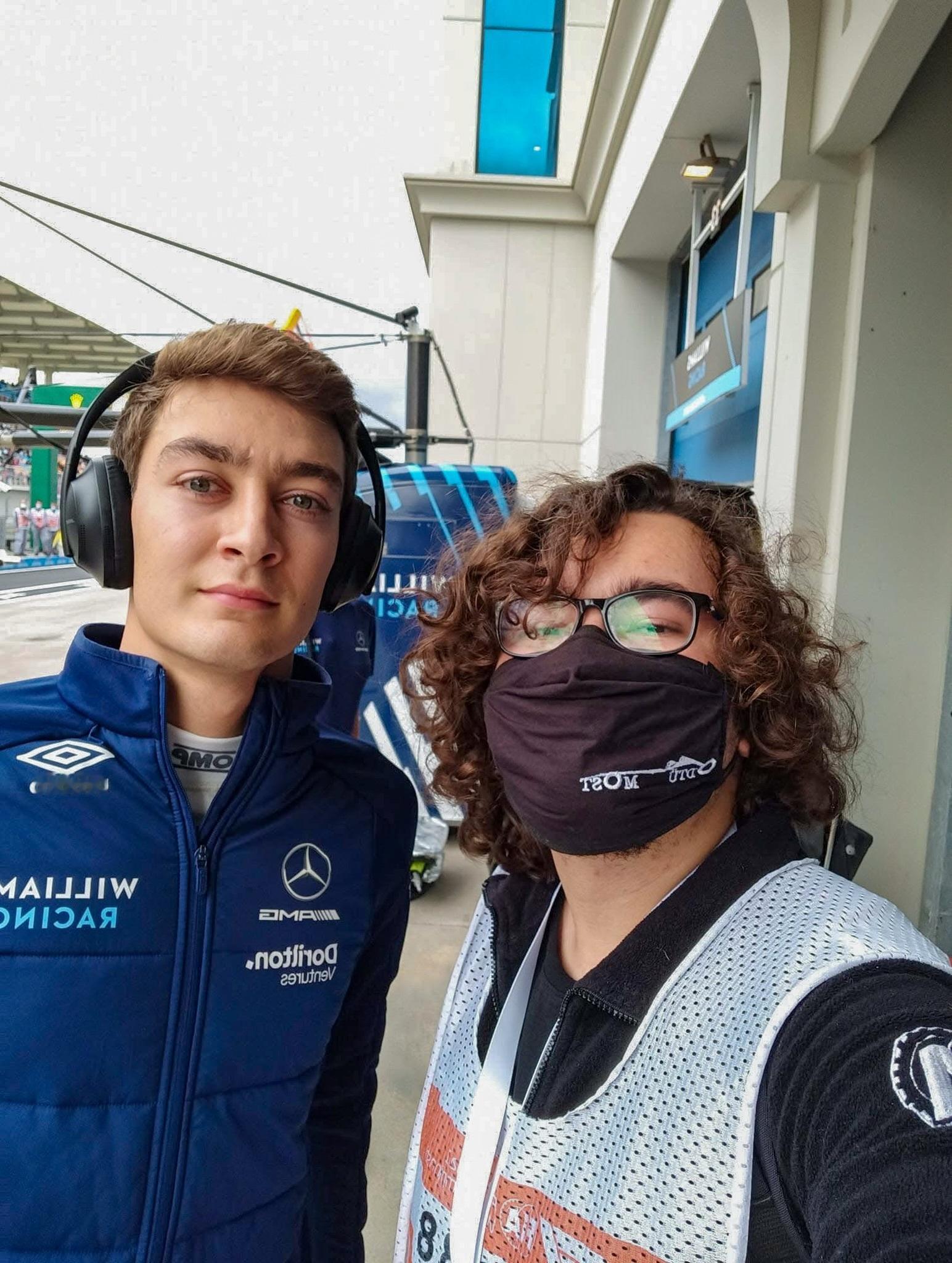 乔治拉塞尔 🩵 GR63消息速递 2021年土耳其伊斯坦布尔公园，George