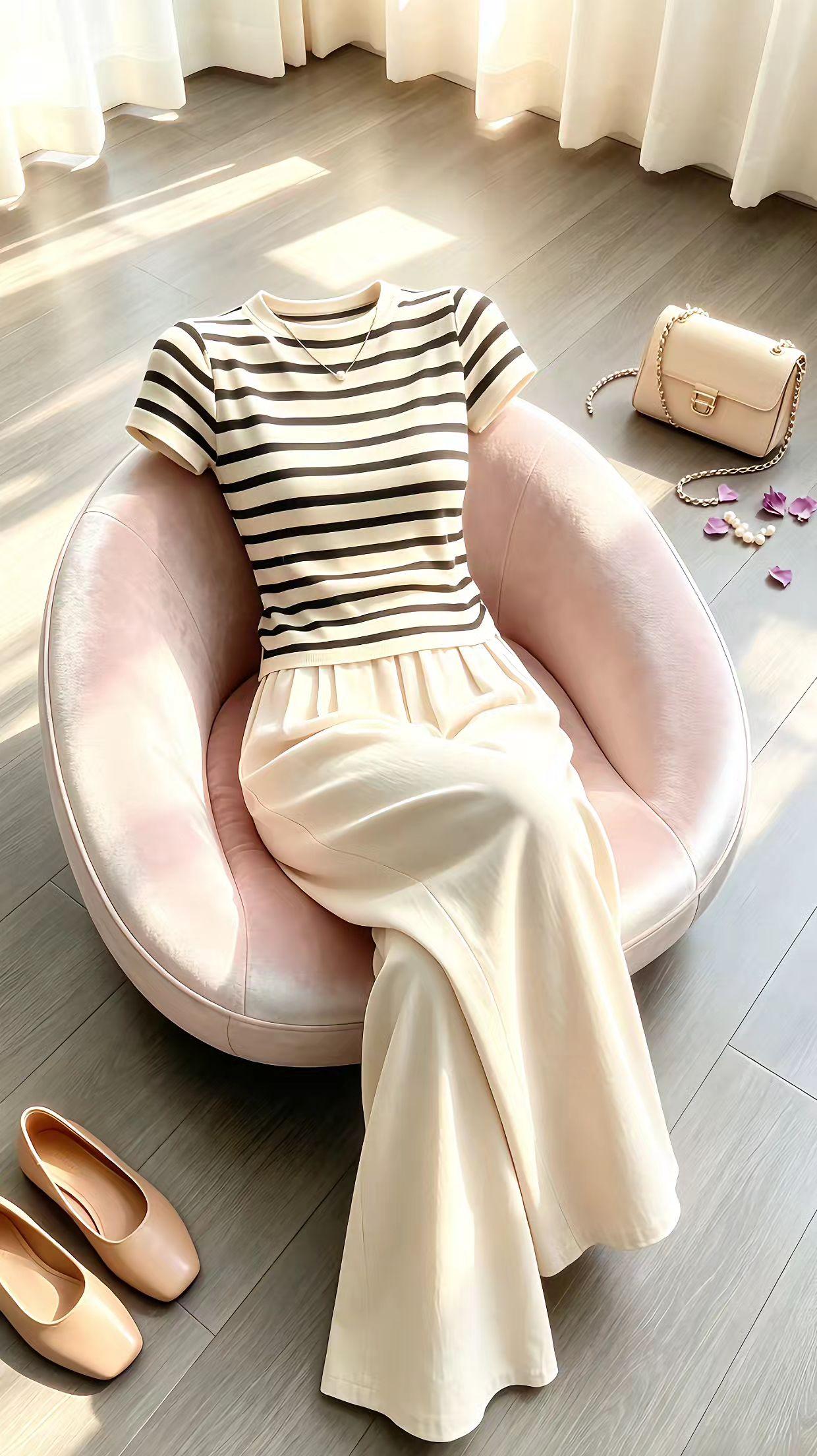 女生不费力的夏季穿搭 夏日通勤休闲穿搭 挑战夏日穿搭一周不重样 中性风穿搭 oo