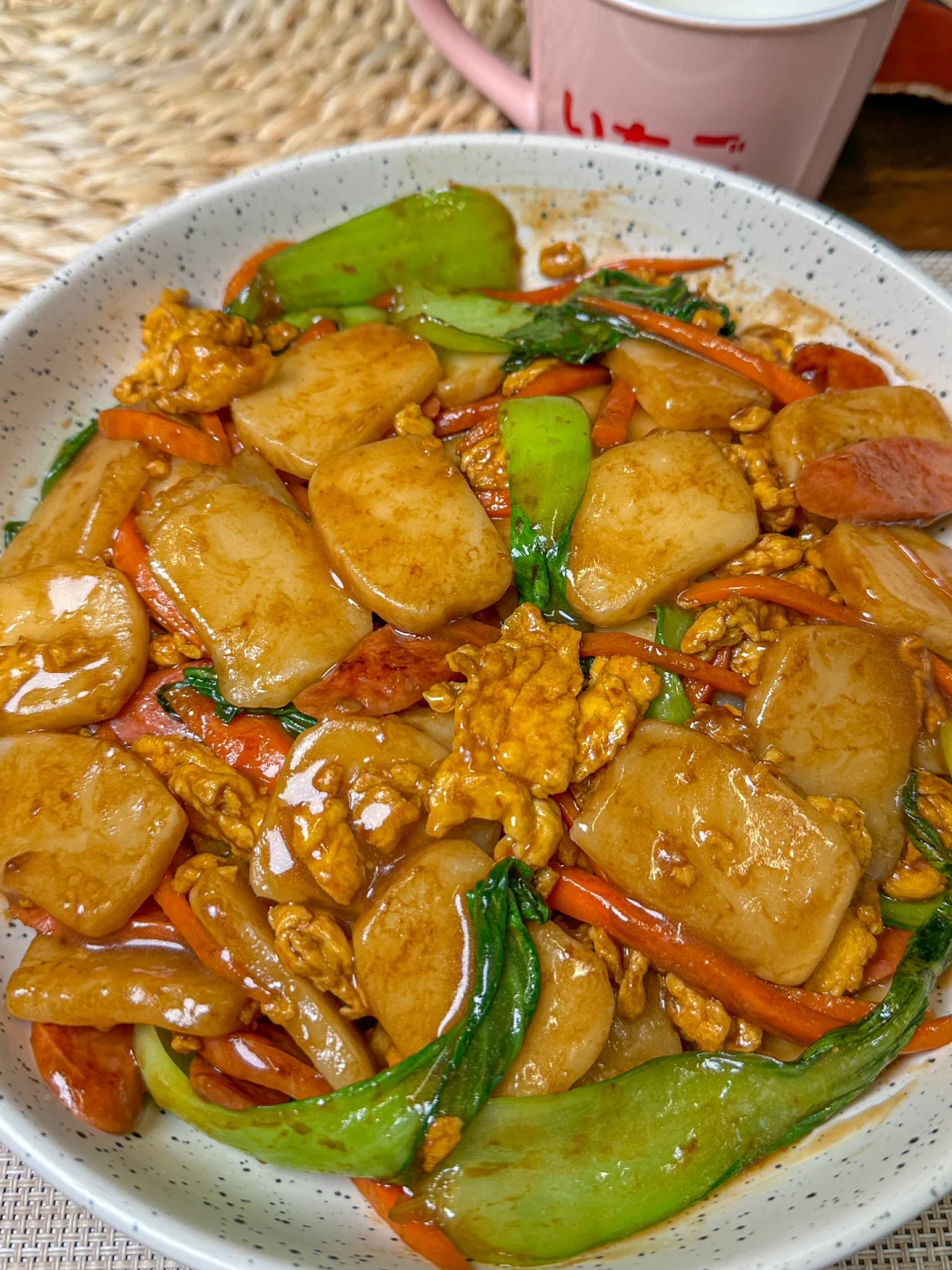 炒年糕是什么人间美味啊！！也太好吃了吧！！