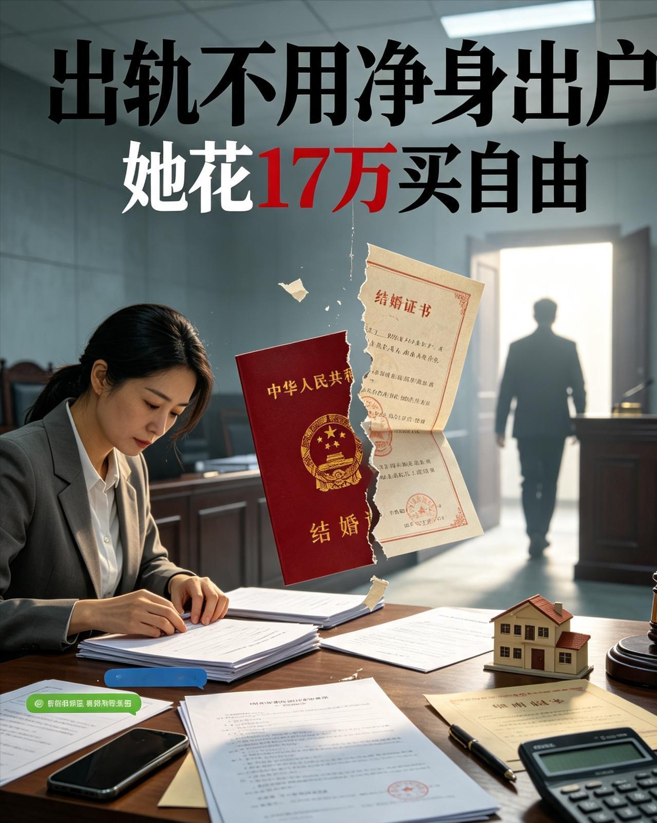 最憋屈离婚！丈夫多次出轨，武汉女子反倒倒贴17万脱身

全网唏嘘的武汉涉外离婚案
