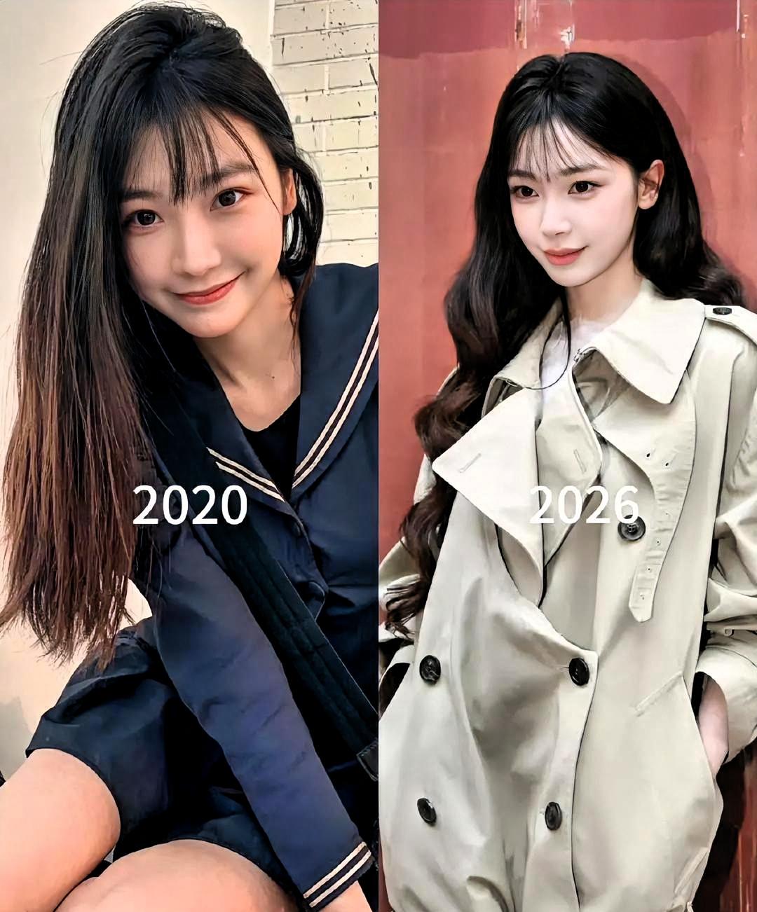 易梦玲又被质疑“换脸”了。她解释：没动刀，是瘦的。

168cm，88斤瘦到82