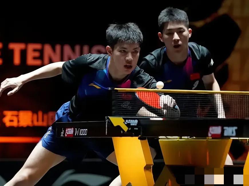恭喜黄友政/温瑞博3:0向鹏/陈俊菘，晋级男双决赛—国乒男双有望夺冠🏆！
6月