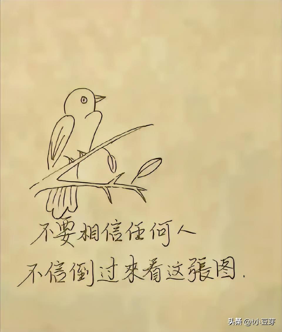 这张图内容非常有意思，
配文更是一针见血