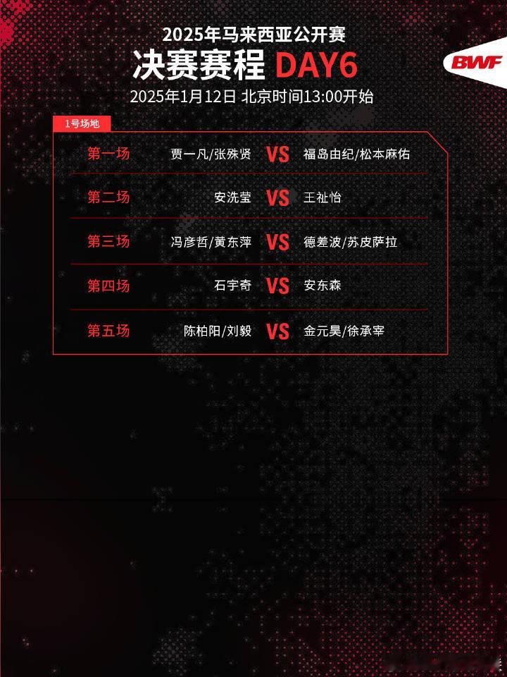 马来西亚的风水不对，今天国羽目前为止打了三场决赛已经拿了三个亚军了…… 