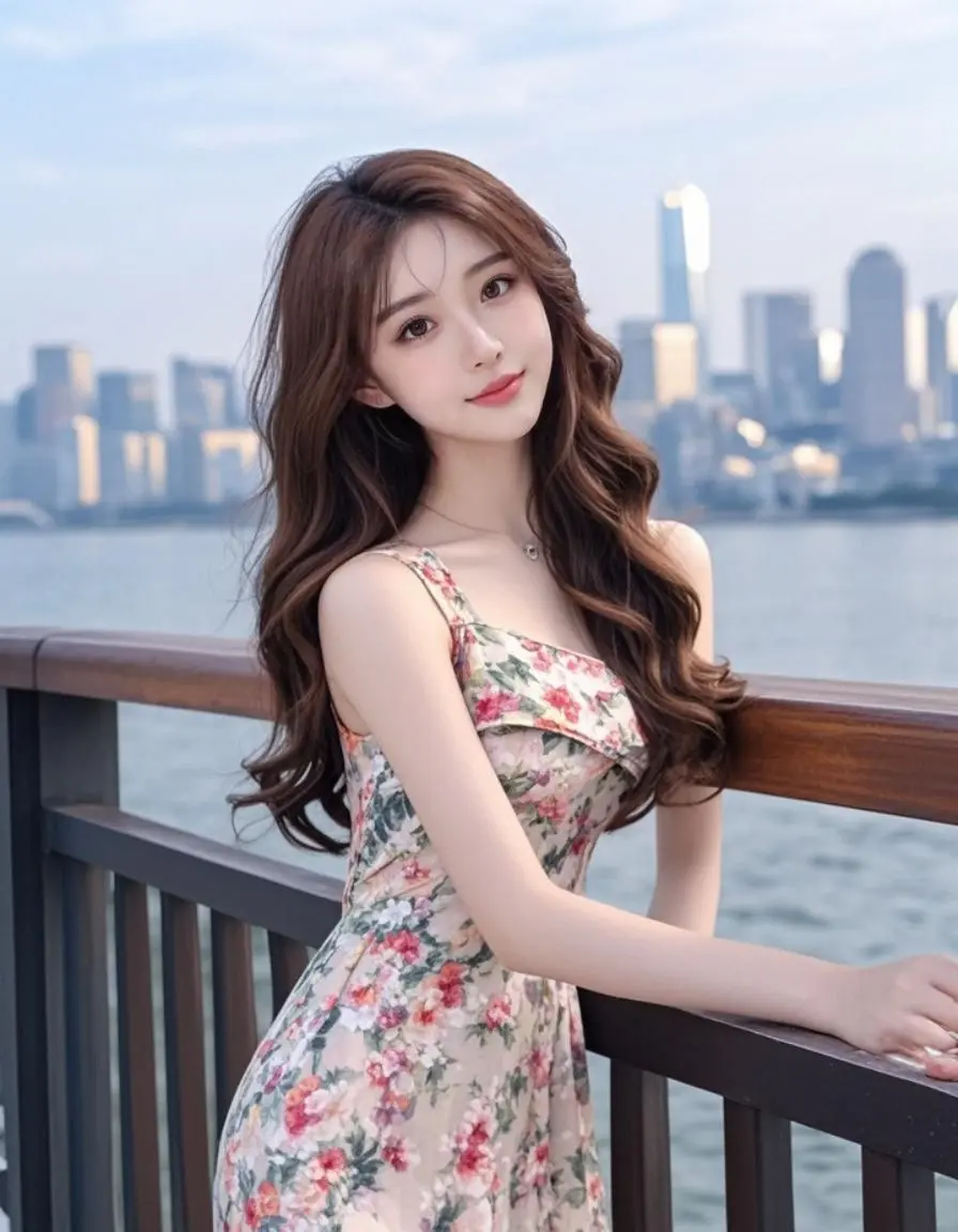湖畔佳人 原来ai写真可以这么美 人生总得有一套ai写真吧 谁拍谁好看...