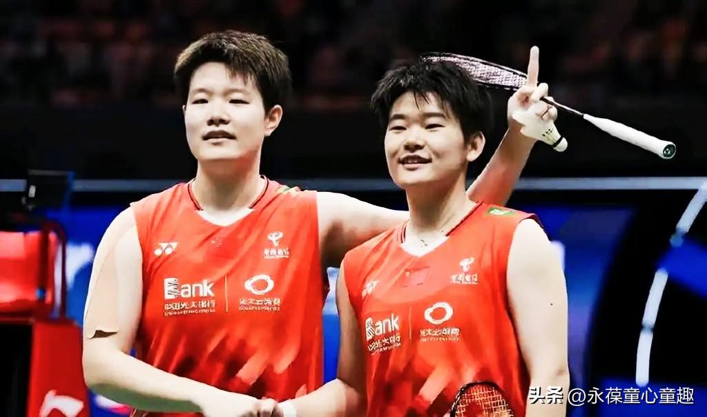 刘圣书/谭宁2-0战胜白荷娜/李绍希，夺得全英赛女双冠军！

北京时间3月8日晚