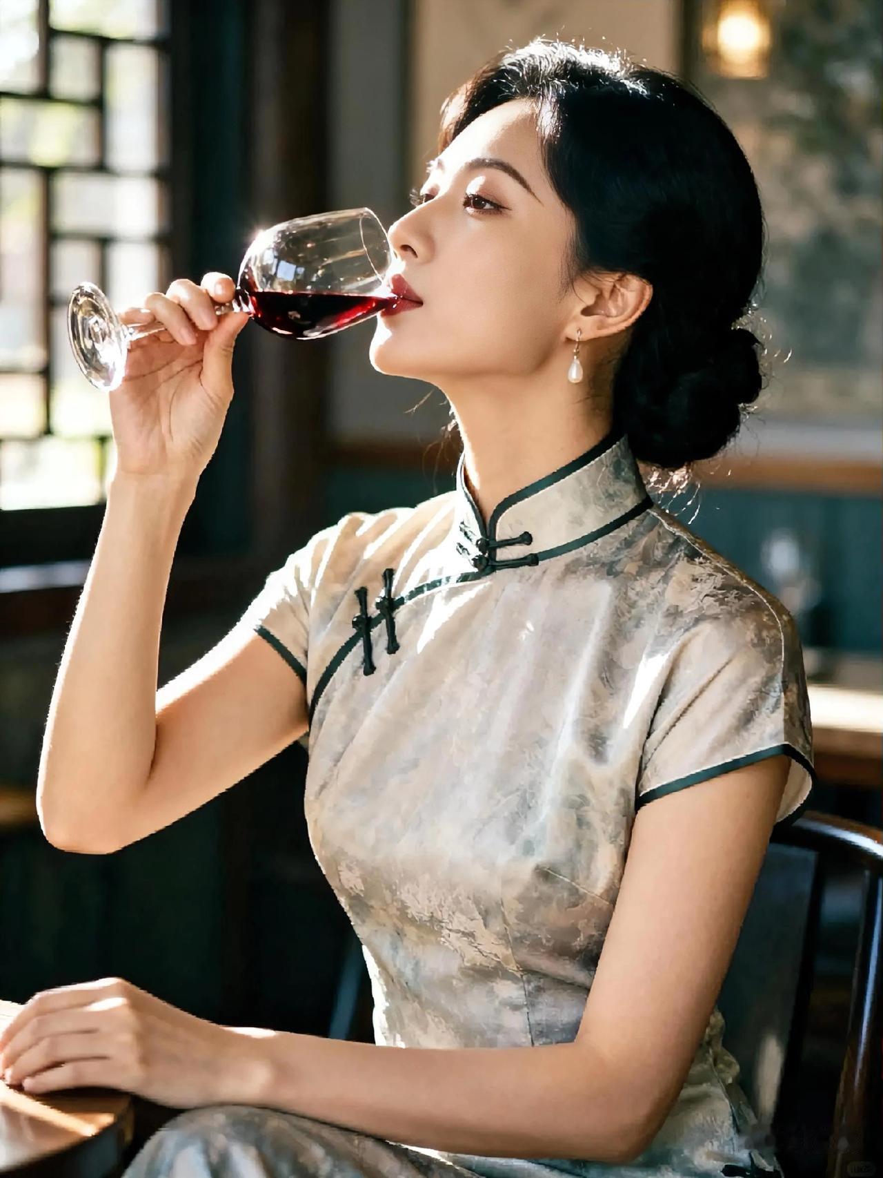 烈酒品人生。

图片AI生成。