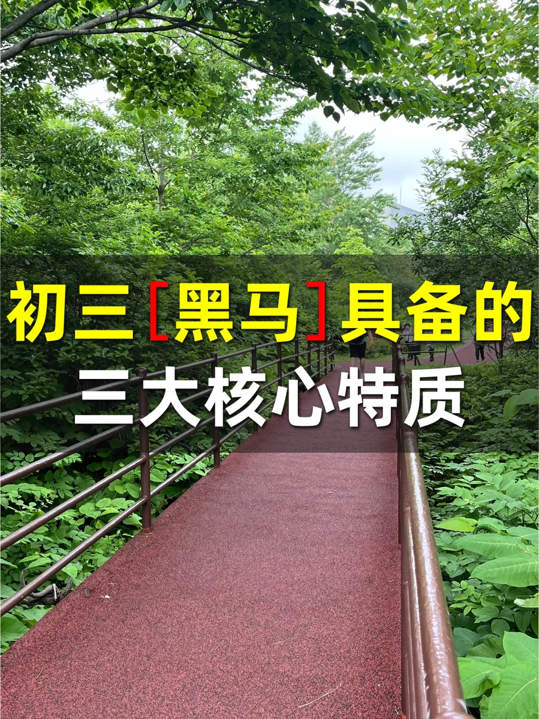 初三“黑马”具备的三大核心特质，你了解吗？