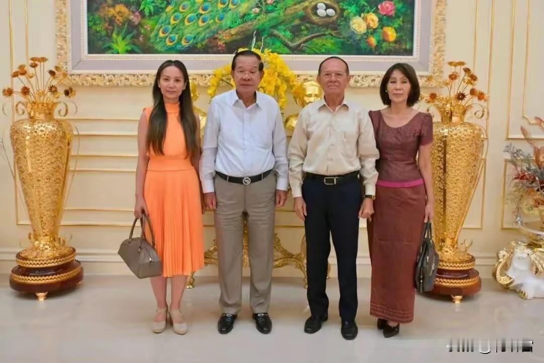 洪森是真的很会，他的老对手金速卡被特赦后，带家眷拜访洪森，正常是表示对洪森手下留