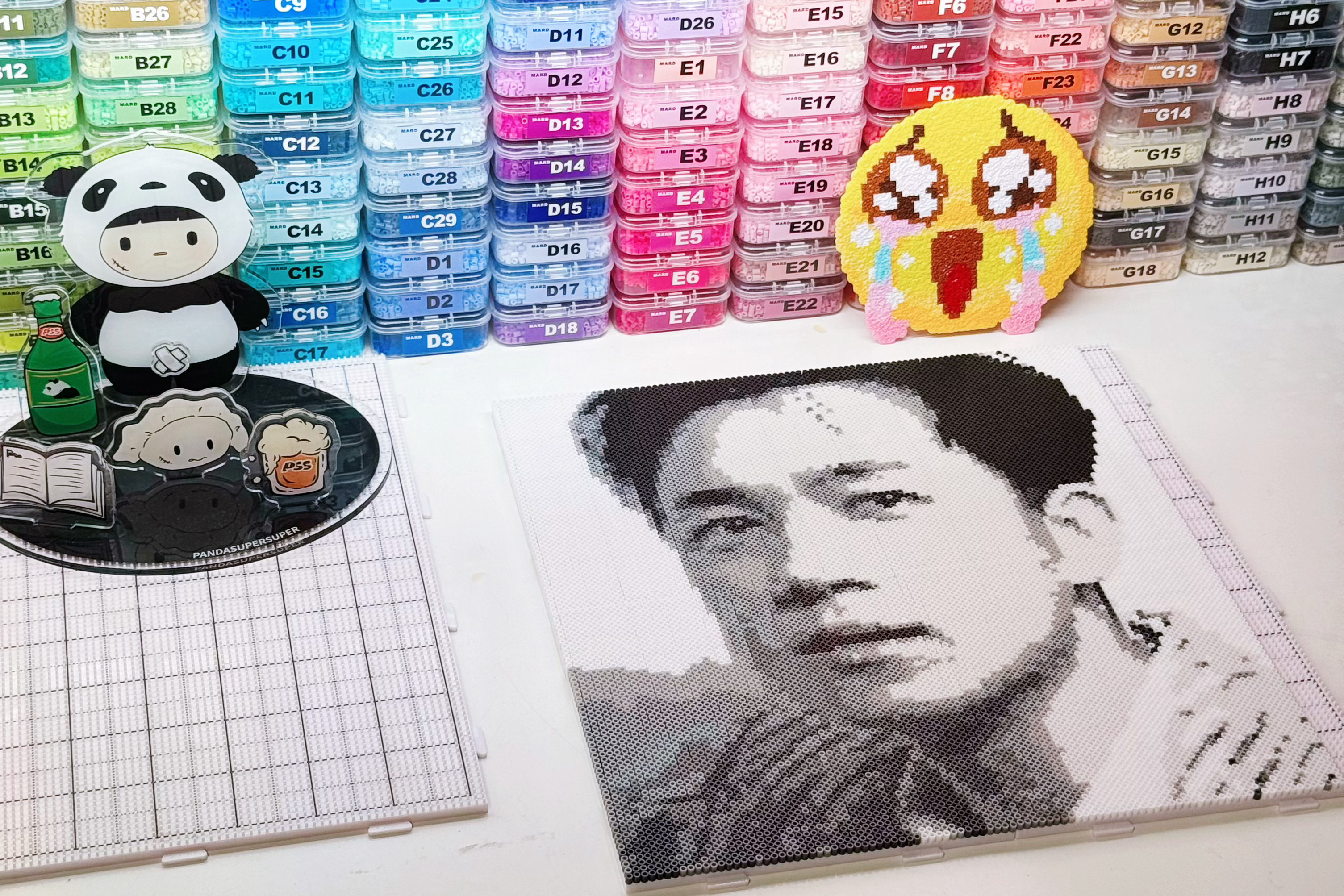 完工感谢宝子的拼豆图纸