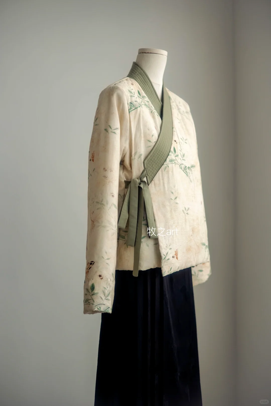 冬日的禅意丨中式丝麻棉服