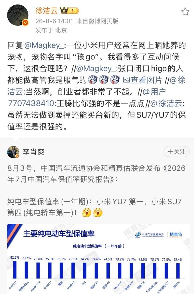 小米高管连续贴脸开大，内涵孩go，高情商回应王腾比自己强，火力全开。