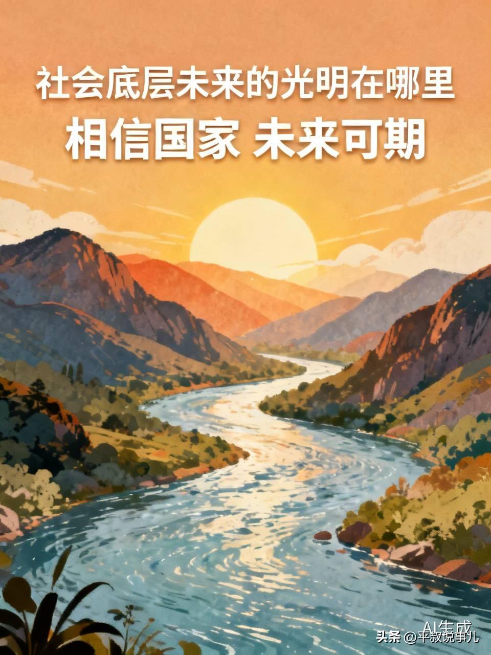 社会底层未来的光明在哪里社会的底层，未来的光明，相信国家一定会考虑的，因为我们是