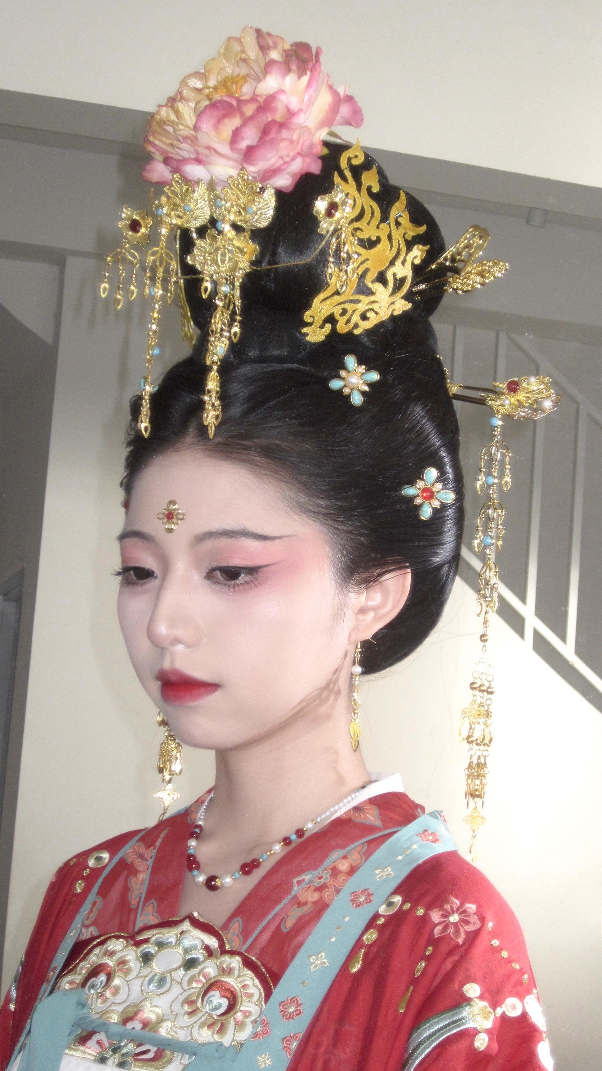 妆造 发型 国风合伙人 汉服发型