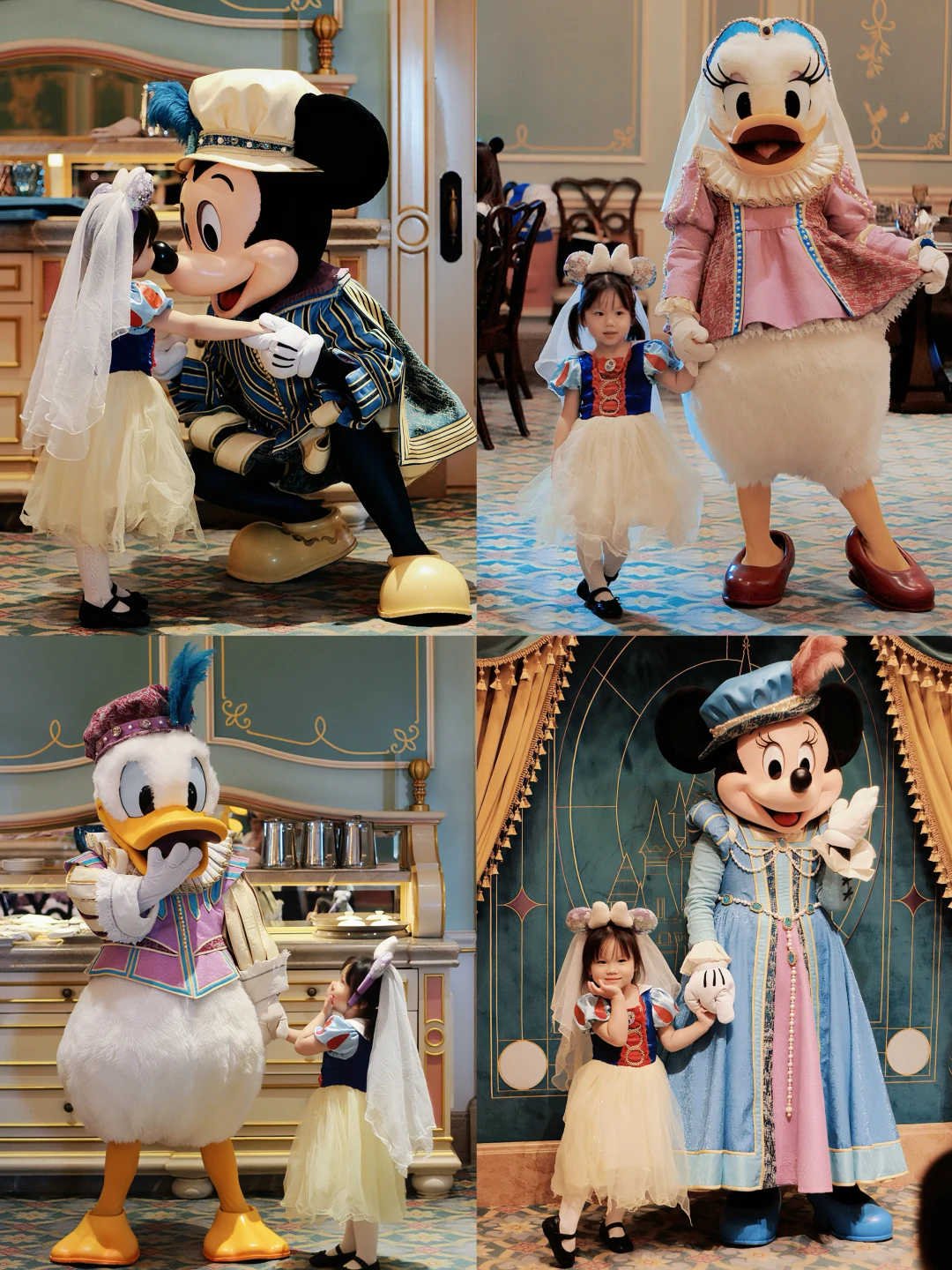 小手拉大手 在迪士尼一起做快乐公主👸🏻