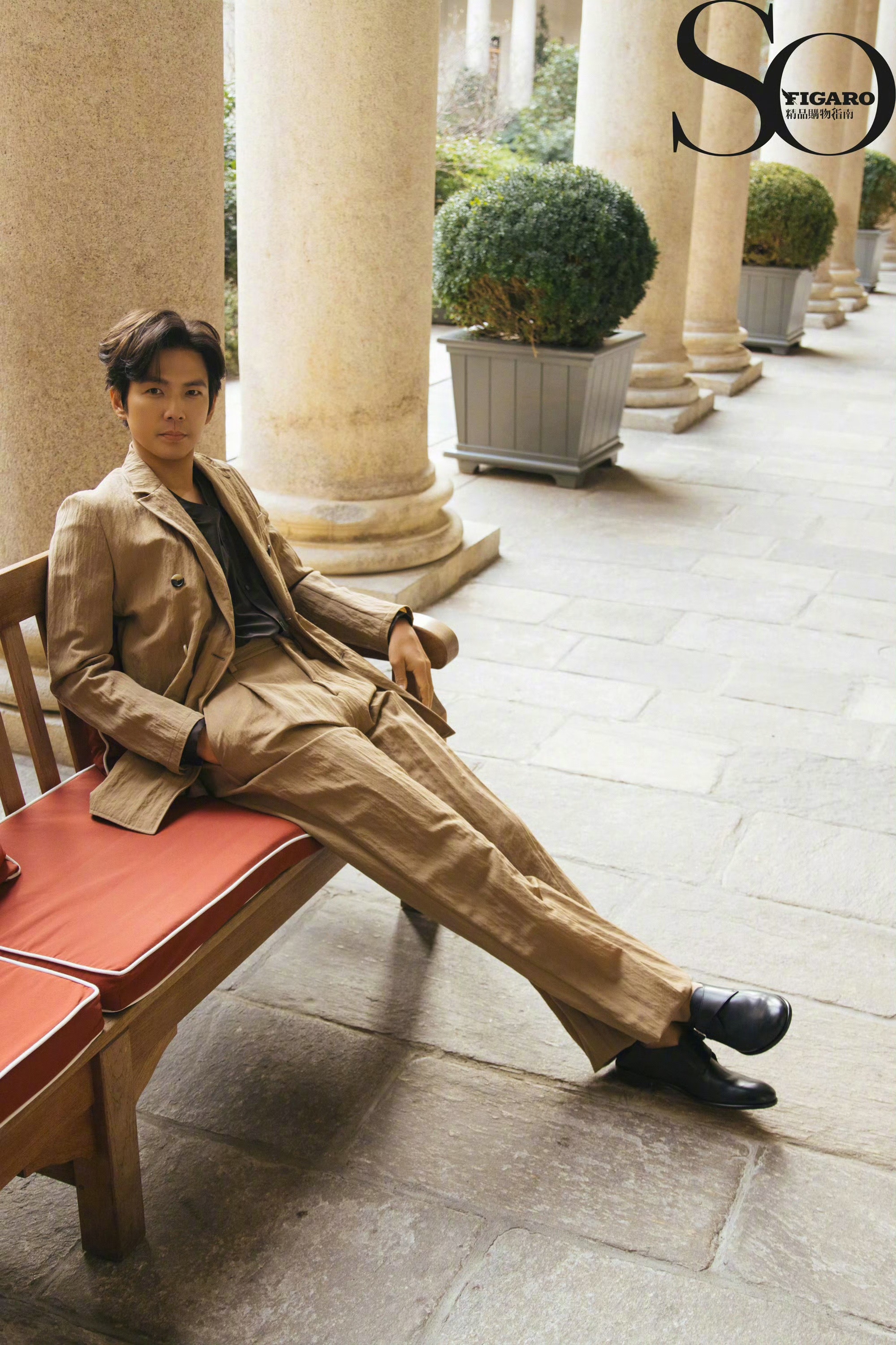 钟汉良X《SoFigaro》米兰游记大片！他的身上自带一种年代的气息，说这组大片