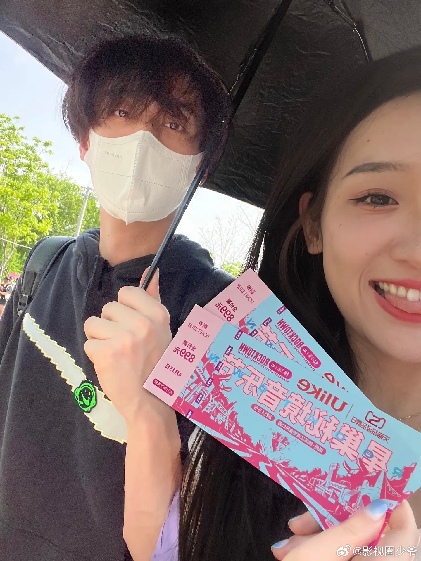 田栩宁口罩为什么田栩宁那么爱戴口罩呀？？？