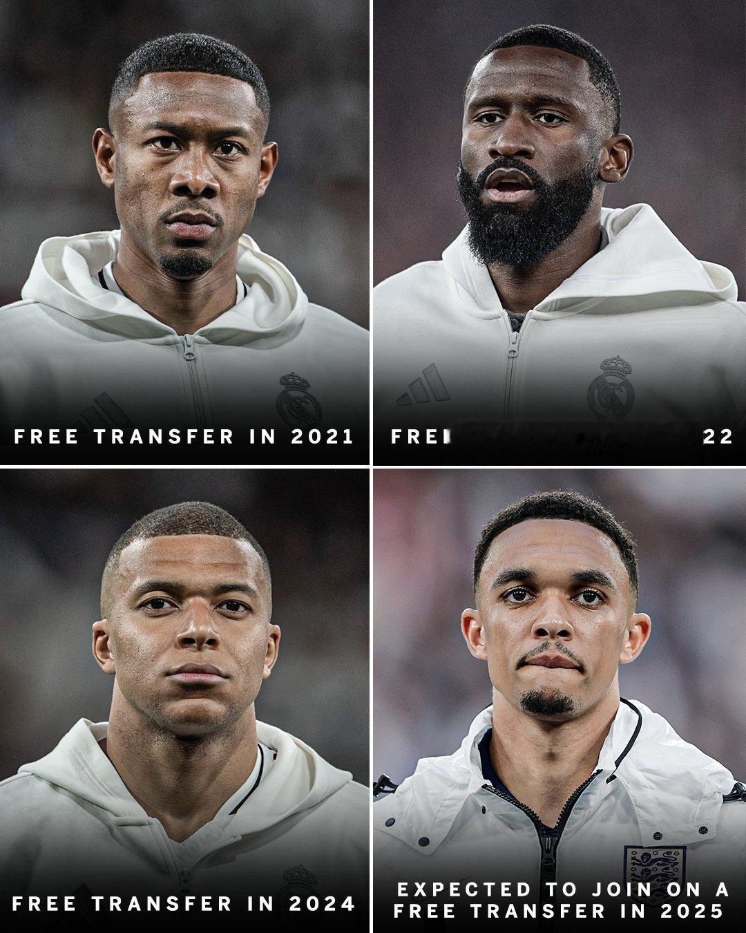 皇马这些年来的免签。halamadrid ​​​