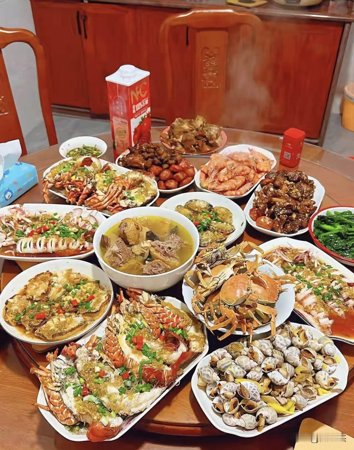 这一桌菜，500元能搞定吧！